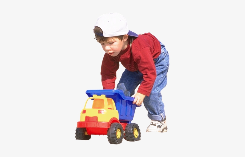 Boy Playing With Truck Uid - Written Observations In Childcare Template, transparent png download