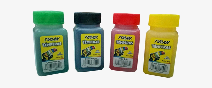 Temperas Tucan - Bottle, transparent png download