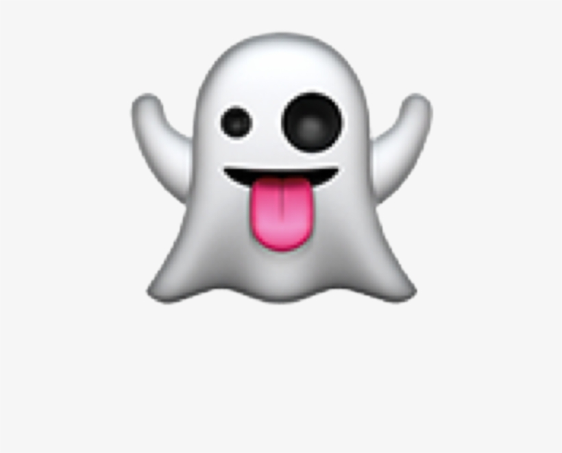 Report Abuse - Ghost Emoji, transparent png download