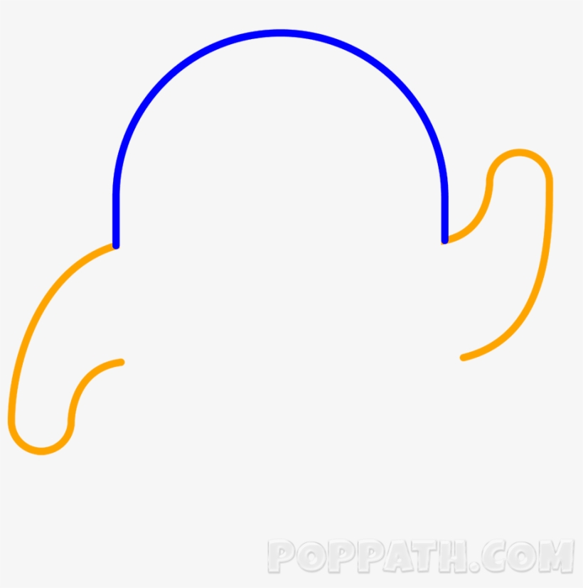 Now On The Bottom Side Start Drawing Curves Or Waves - T, transparent png download