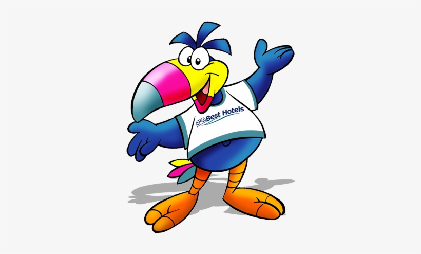 Mascota Corporativa Destinada A La Cadena Hotelera - Mascotas Tucan De Los Juegos Olimpicos, transparent png download