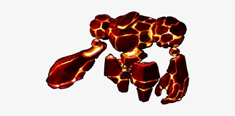Sealed Fire Golem - Fire Golem, transparent png download