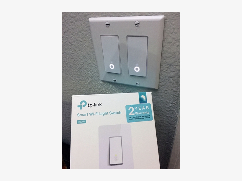 Tp Link Smart Wi Fi Light Switch Package - Tp-link Hs200 Smart Light Switch, transparent png download