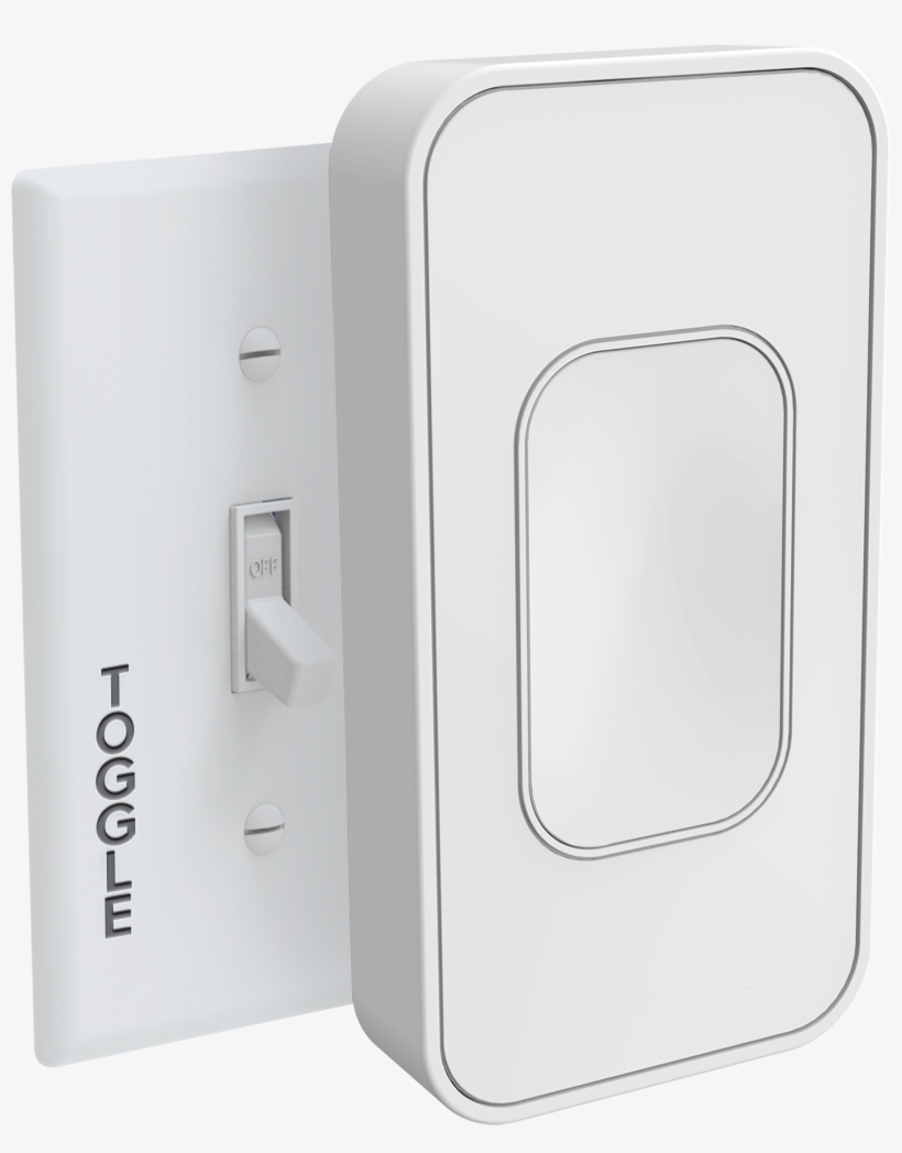 Switchmate Voice Activated Wire Free Smart Switch, - Switchmate Toggle Switch Lighting Contol - White, transparent png download