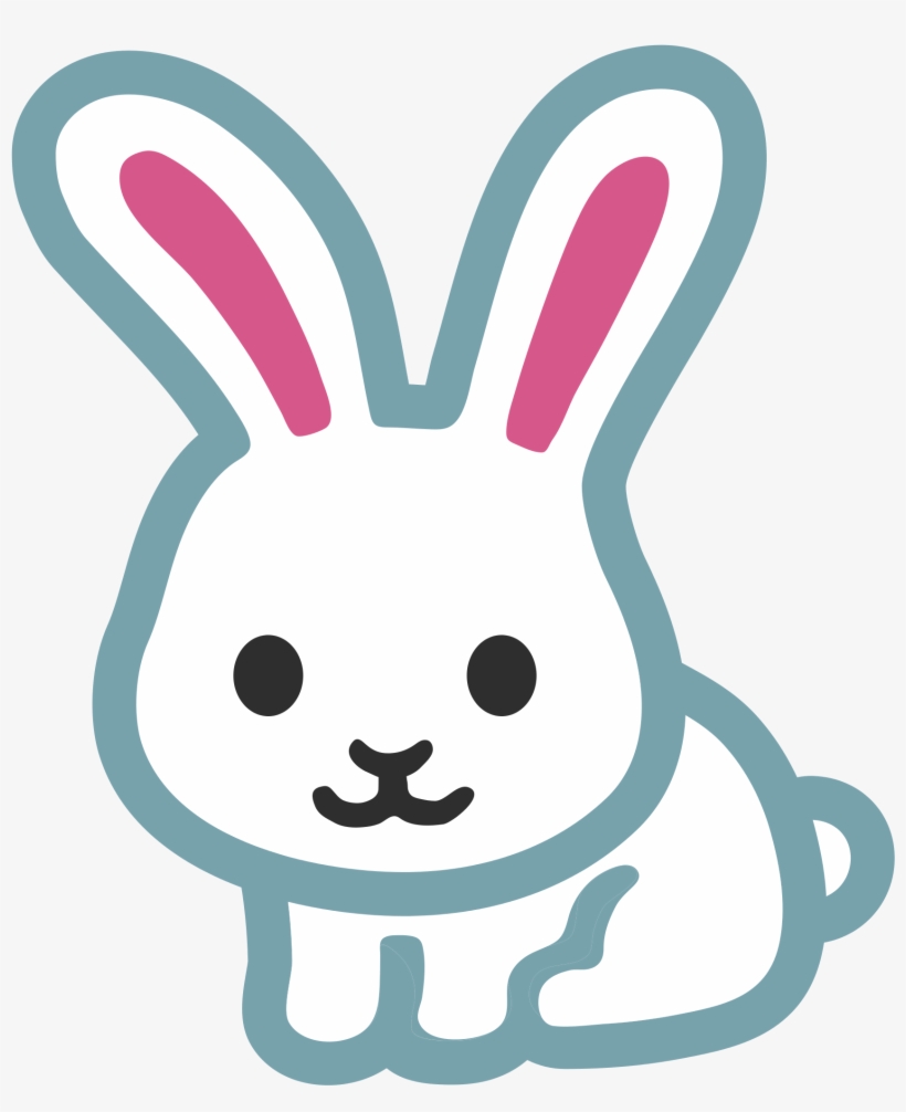 Banner Library Samsung Galaxy S Emoji Rabbit Sticker - Rabbit Emoji Png, transparent png download