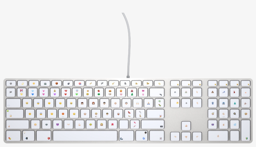 Noah Spidermen Emoji Keyboard, 2013 Idea 'stolen' From - Apple Mb110ll/b Extended Keyboard W, transparent png download