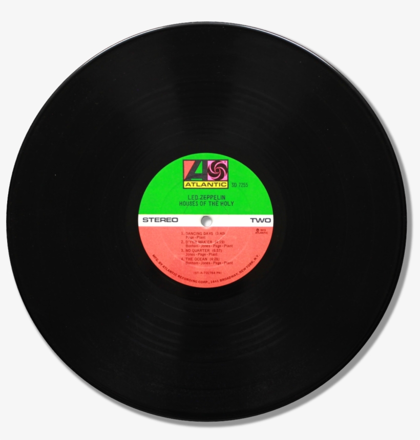 Disco, Lado - Atlantic Led Zeppelin - Led Zeppelin 3 [vinyl] Usa, transparent png download