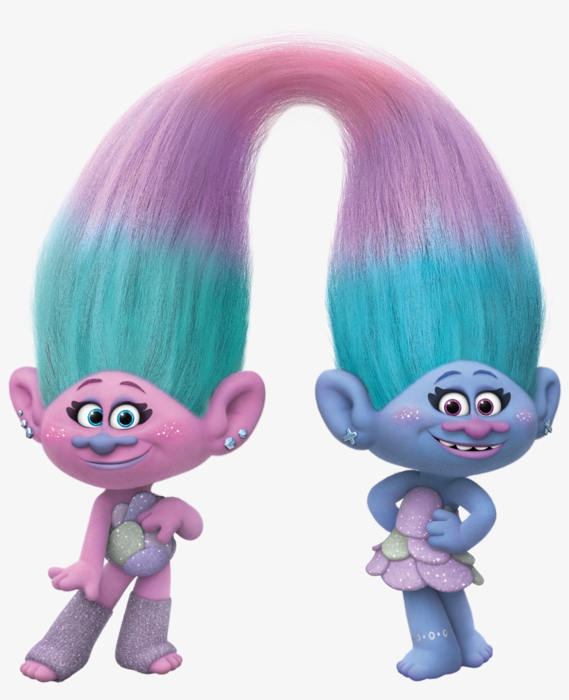 Com Trolls Catalog Attach Downloads Celebrate Trolls - Satin And Chenille Trolls, transparent png download