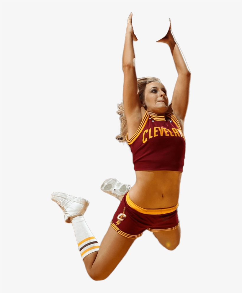 Free Png Cleveland Cheerleader Png Images Transparent - Dunking Transparent Background, transparent png download