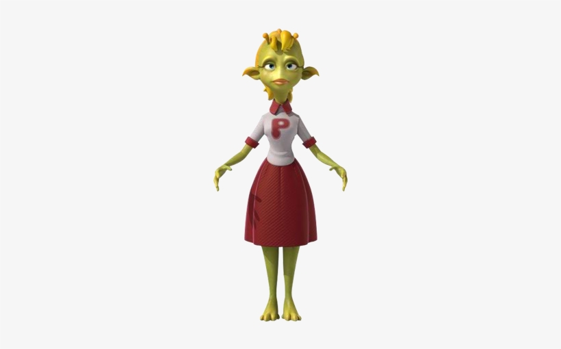 P51 Cheerleader - Planet 51 P 51, transparent png download