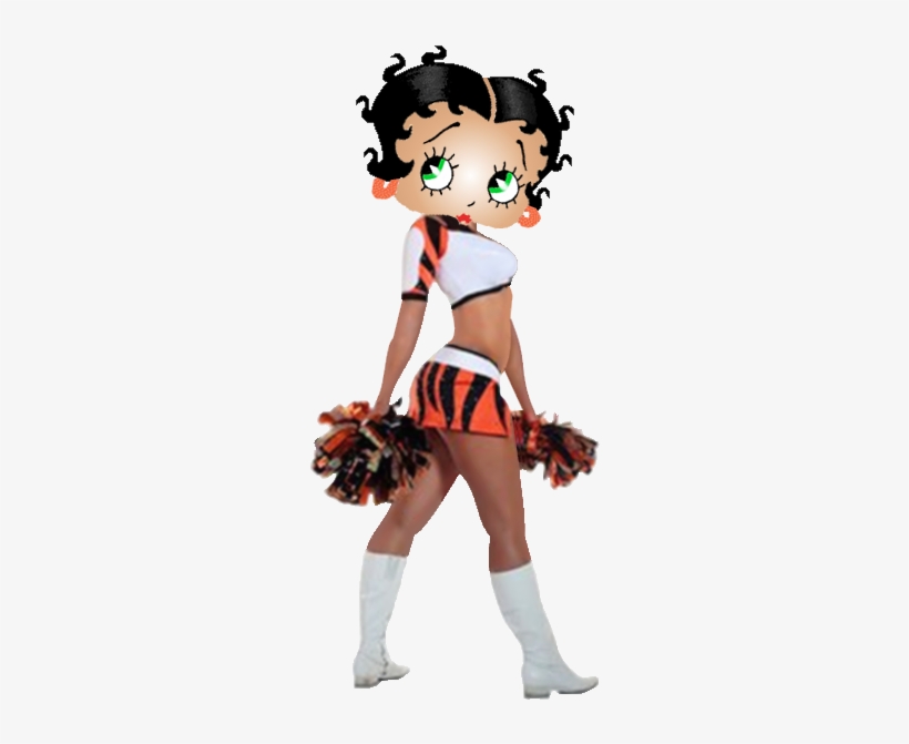 Betty Boop Ben Gals Cheerleader Photo Bettyboopben - Cleveland Browns Betty Boop, transparent png download