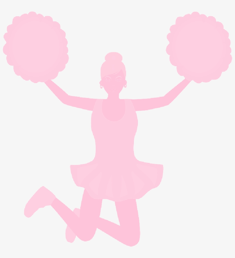 Alzheimer's - Pink Cheerleaders Transparent, transparent png download