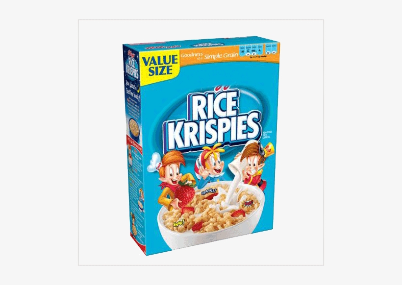 Rice Krispie Treats Cereal Box Png Png Library Download Corn Flakes And Rice Krispies PNG