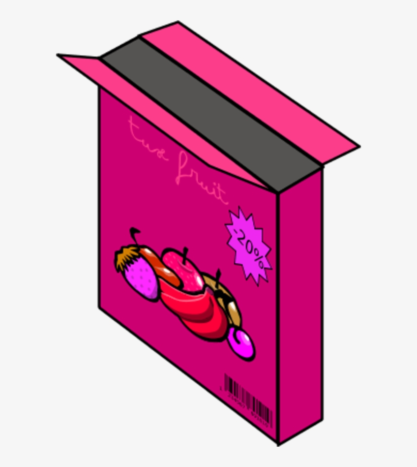 Cereal Box - Empty Cereal Box Clipart, transparent png download