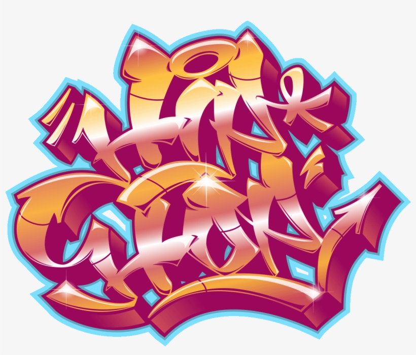 Sticker Graffiti Hiphop Design Ambiance Sticker Col - Graffiti Hip Hop, transparent png download