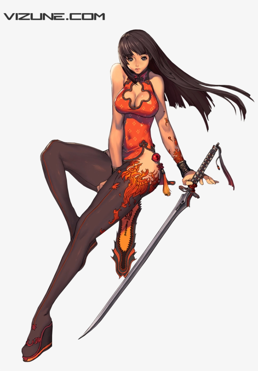 Download Render - Blade Of Soul Png, transparent png download