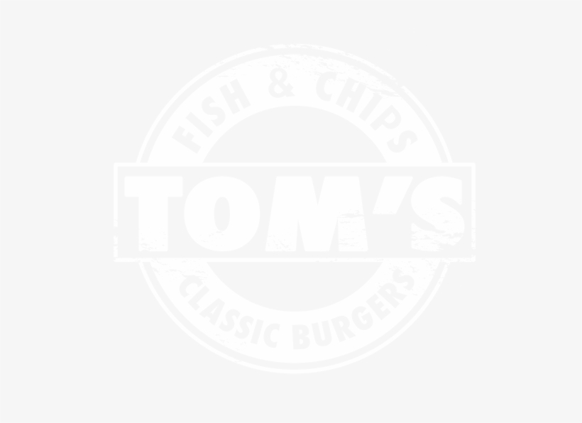 Logo Toms White » Logo Toms White - Cannon Beach Oregon Fish And Chips, transparent png download