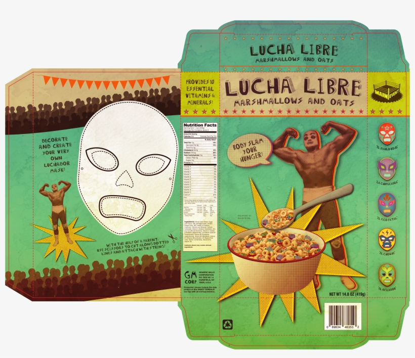 Original Cereal Box - Behance, transparent png download