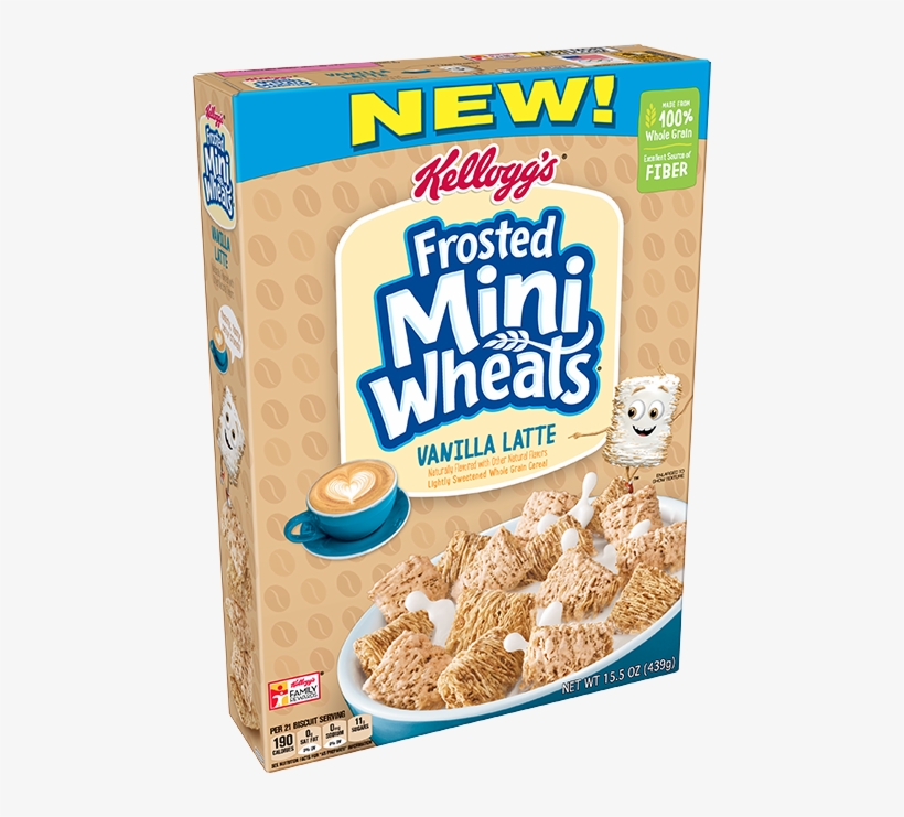 Frosted Mini Wheats Vanilla Latte, transparent png download