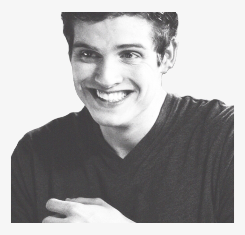 Teenwolf Isaaclahey Danielsharman Newzealand Teenwolffa - Isaac Lahey Black And White, transparent png download