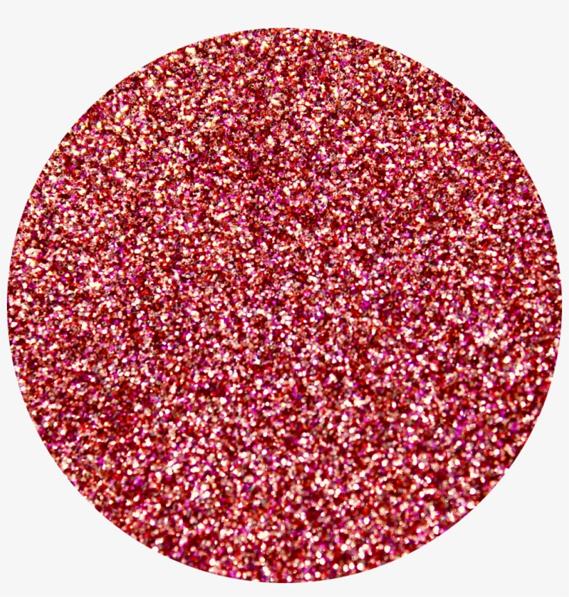 Pink Glitter Pod Swatch - Circle, transparent png download