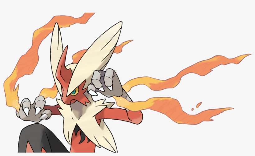 The Electromagnetchick Pokemon Bandai - Mega Blaziken Sprite Gif, transparent png download