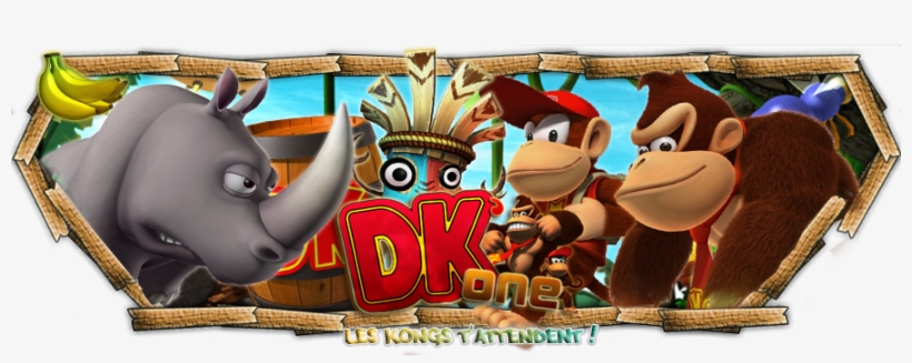 [dk'one] Armurerie De Funky Kong - Donkey Kong Country Returns Tiki, transparent png download