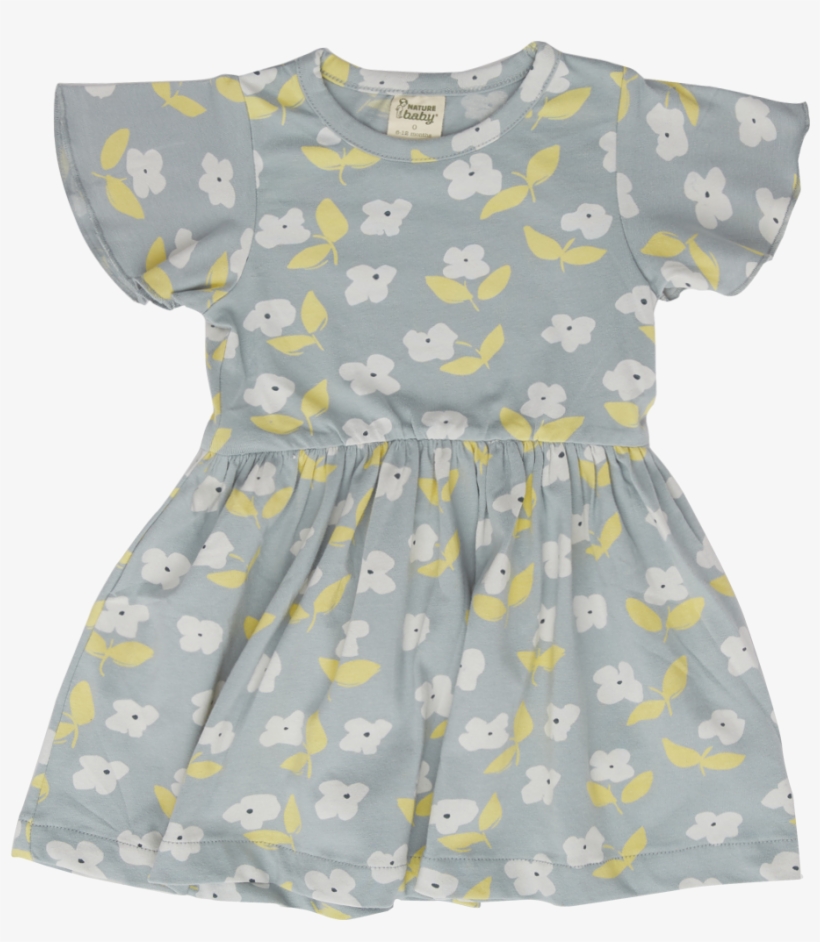 Nature Baby Meadow Blue Mist Dress - Dress, transparent png download