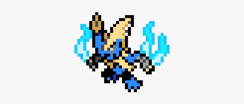 Mega Blaziken - Pixel Art Blaziken, transparent png download