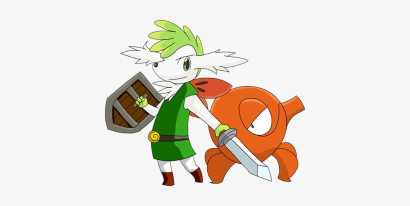 Flashback Shaymin - Sam Blaziken, transparent png download