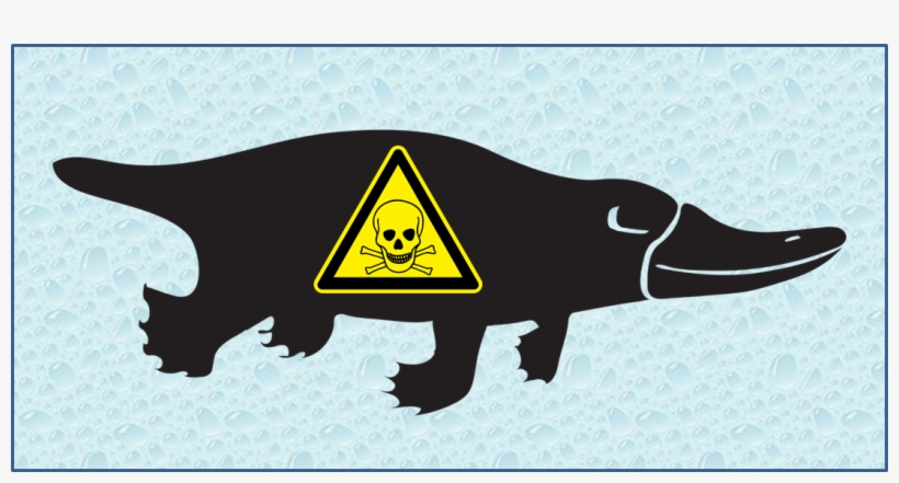 Did You Know That Platypuses Are Venomous How Cool - Toxic Symbol, transparent png download