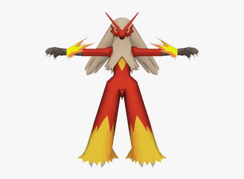 Download Zip Archive - Blaziken T Pose, transparent png download