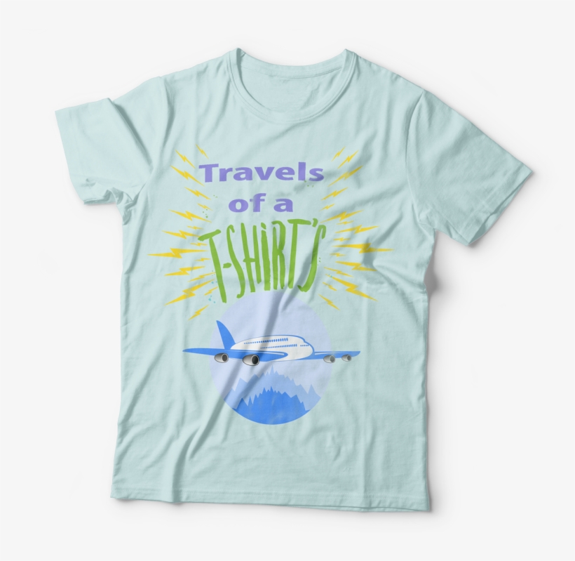 Travels Of A T-shirt - T Shirt Designs, transparent png download
