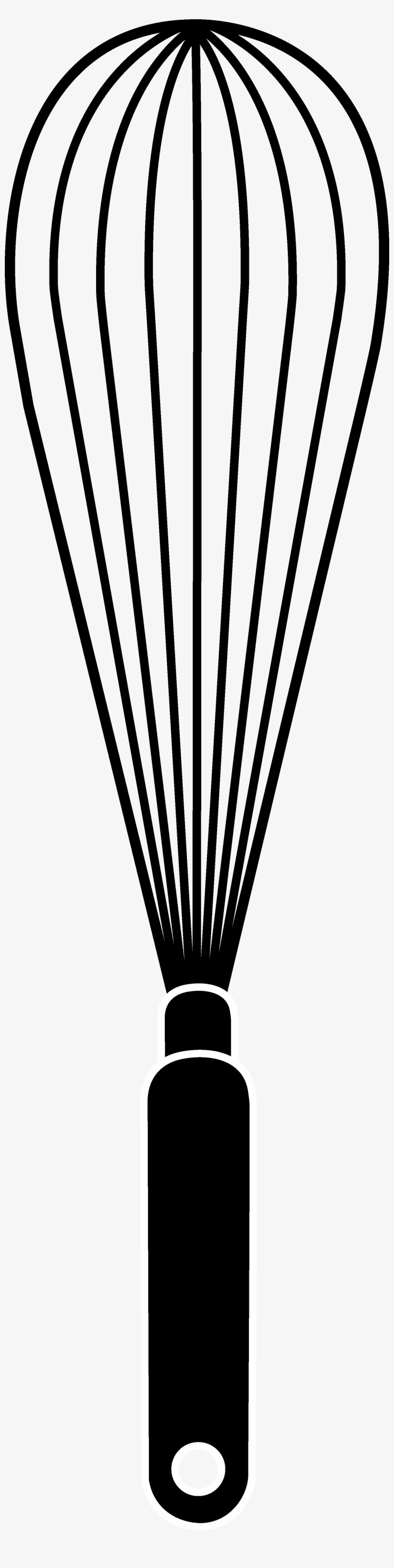 Baking Clipart Black And White - Whisk Clipart, transparent png download