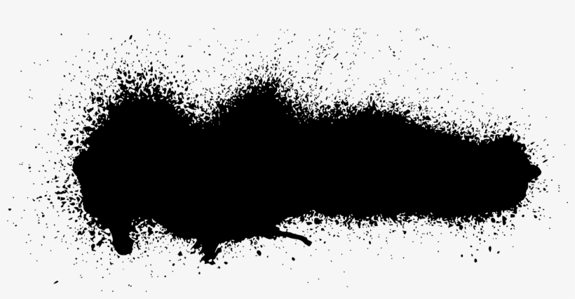 26 Grunge Spray Paint Stroke Banner - Paint, transparent png download
