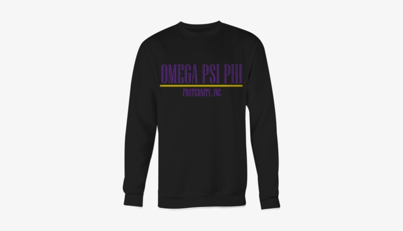 Omega Psi Phi Classic - Sweatshirt, transparent png download