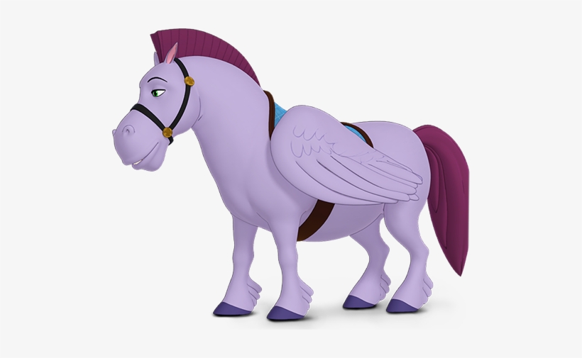 Sofia The First Characters Images - Caballo De La Princesa Sofia, transparent png download