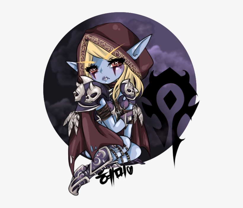 Arti Hope You Guys Like My Drawing Of Sylvanas - World Of Warcraft, transparent png download
