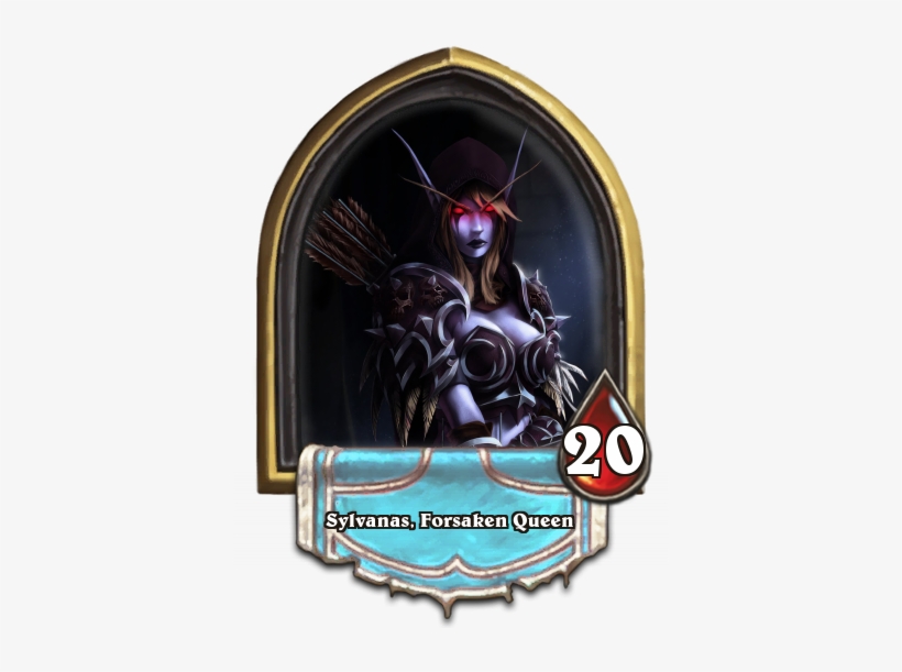 Sylvanas, Ranger General - Hearthstone Water Elemental, transparent png download
