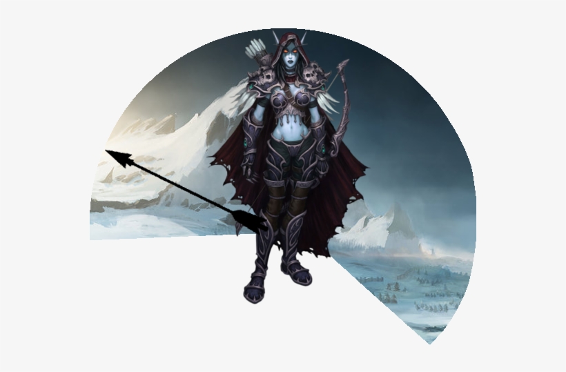 Sylvanas Windrunner - 7 Weapons World Of Warcraft/ Wow Sylvanas Windrunner, transparent png download