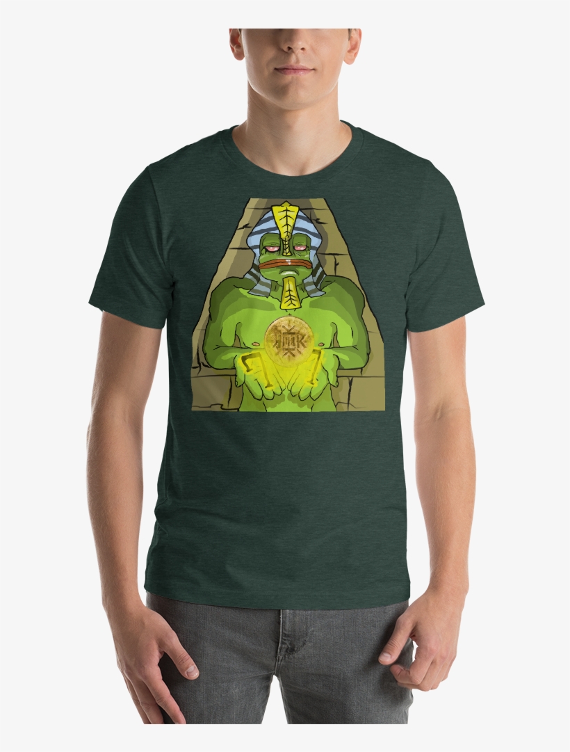 Pharaoh Kekcoin Short Sleeve T Shirt - T-shirt, transparent png download