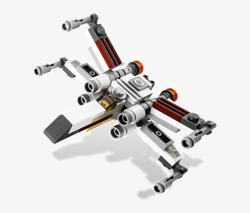 9677 Alt2 - Lego Star Wars - X-wing Starfighter & Yavin 4, transparent png download