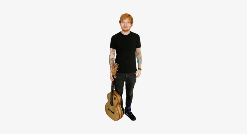 Guitar Ed Sheeran - Ed Sheeran White Background, transparent png download