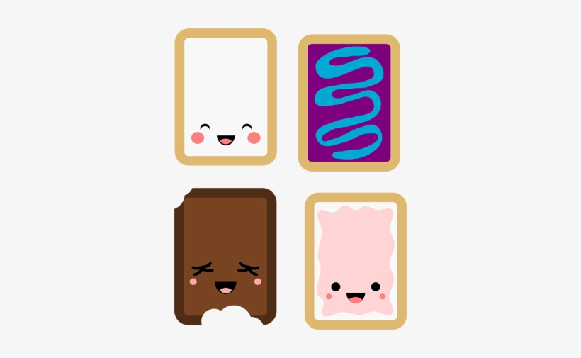 Kawaii Poptarts - Pillow Pop Tart Kawaii, transparent png download