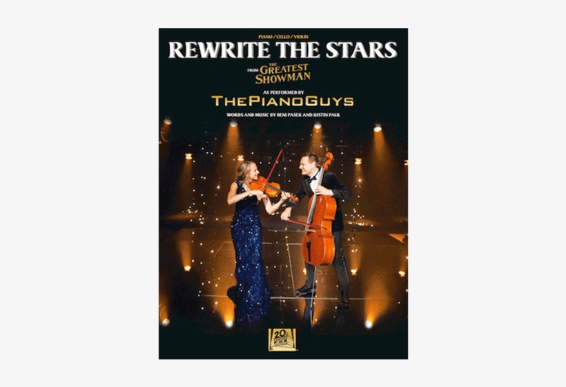 "rewrite The Stars" From The Greatest Showman - Piano Guys Rewrite The Stars, transparent png download