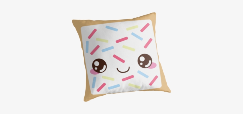 "pop Tart" Throw Pillows By Pai-thagoras - Soy Milk Carton Tasche, transparent png download