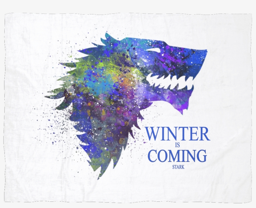 Game Of Thrones Fleece Blanket Winter Is Coming, transparent png download