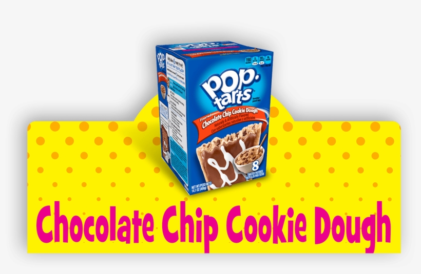 Click To Spin - Pop Tarts Choc Chip Cookie Dough, transparent png download