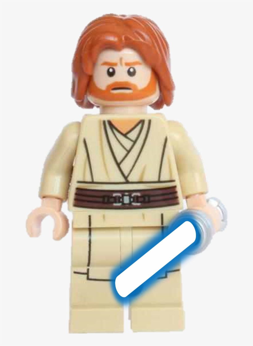 Obiwan Kenobi Brickipedia Fandom Powered By Wikia - Lego Obi Wan Minifigure, transparent png download
