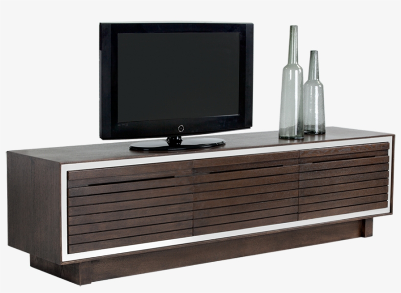 Jakar Solid Espresso Wood With Oak Veneer With Steel - Sunpan Jakarta Tv Stand | Espresso, transparent png download